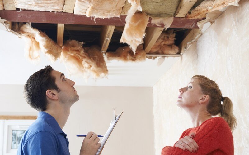 Creedmoor Roof Leak Insurance Claim